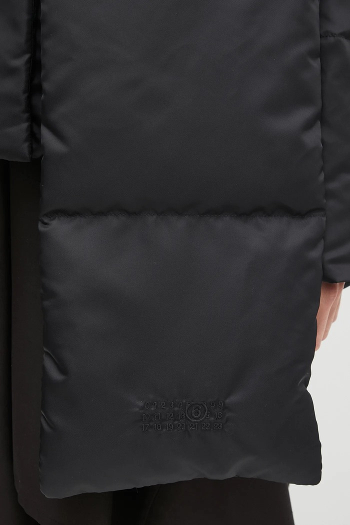 MM6 Maison Margiela kurtka puchowa czarny S52AM0332.M35257.900
