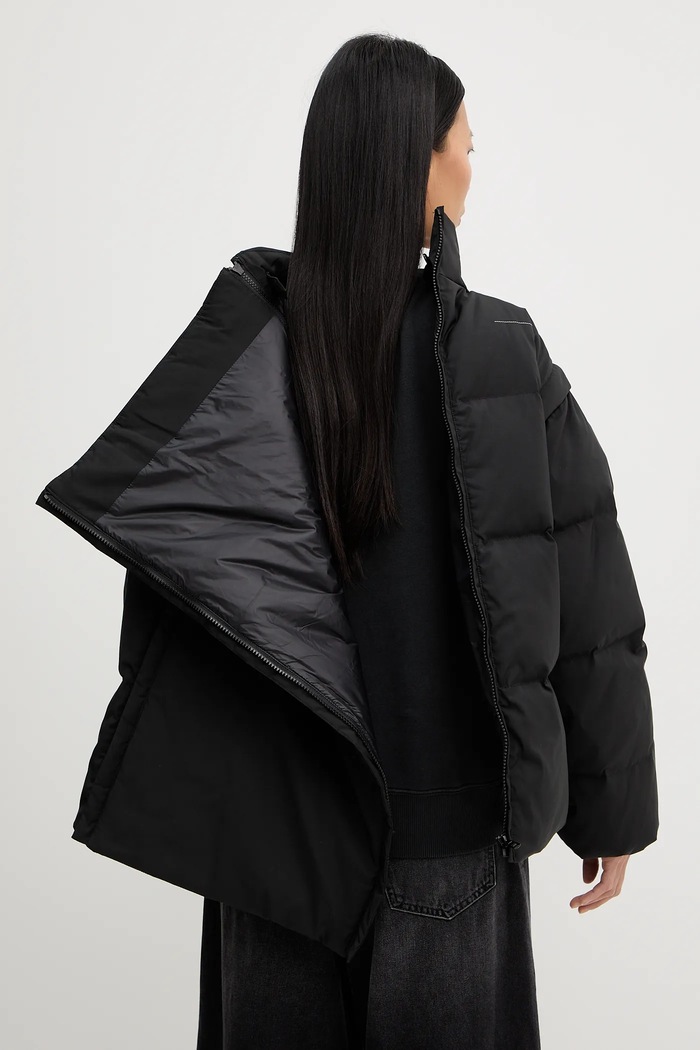 Páperová bunda MM6 Maison Margiela S62AN0159.M35609.900