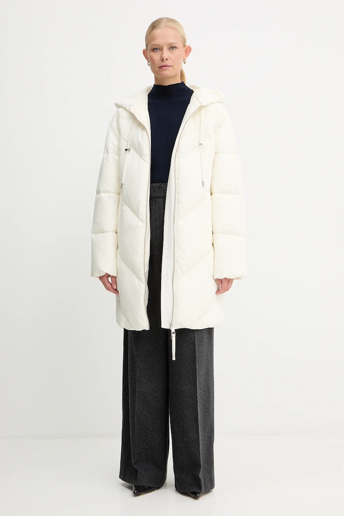 Bunda BOSS Orange C_Piapolly 50548027 béžová AW25