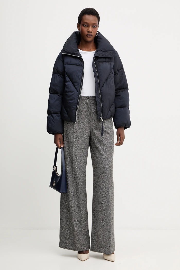 Μπουφάν BOSS Orange Bashinah 50548035 σκούρο μπλε AW25