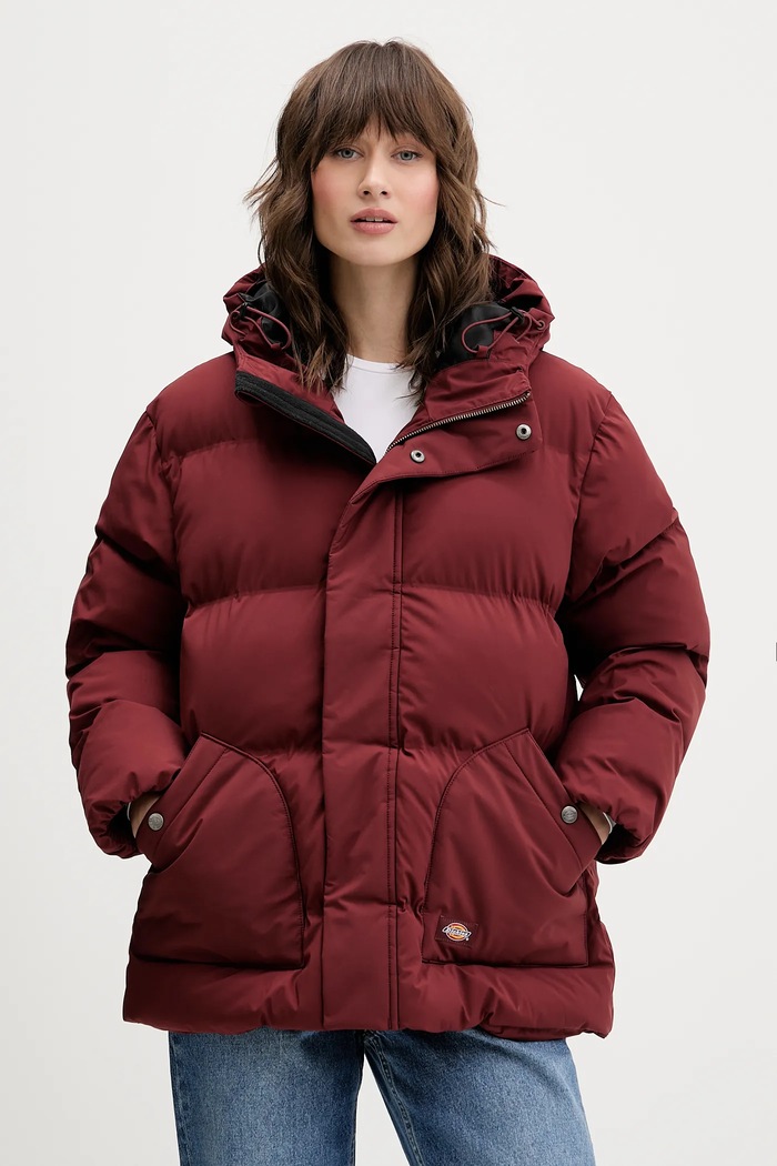 Dickies geacă cu captuseala rosu DK0A87OL
