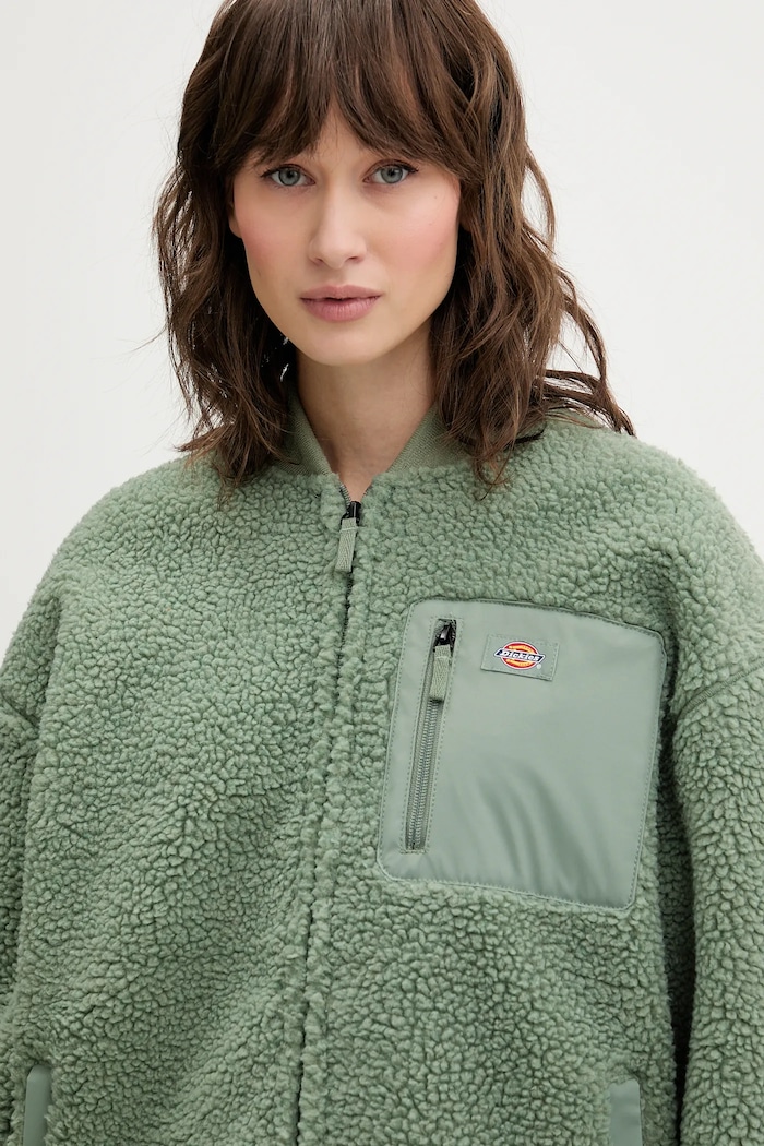 Dickies hanorac fleece verde DK0A88BN