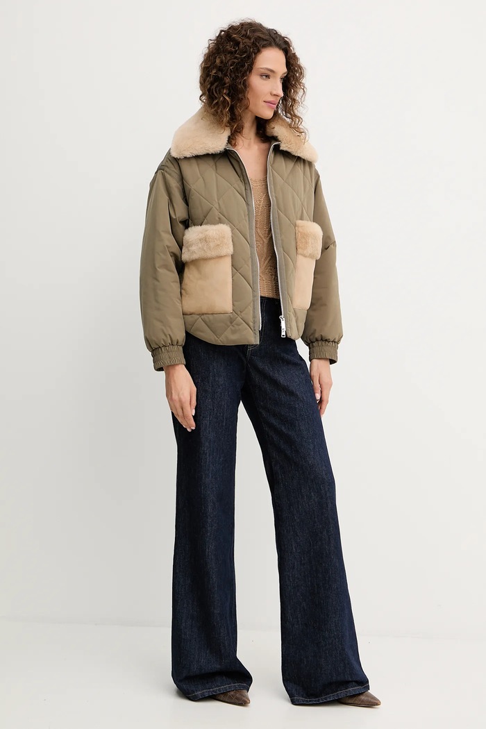 Marella kurtka 2523486024200 zielony AW25