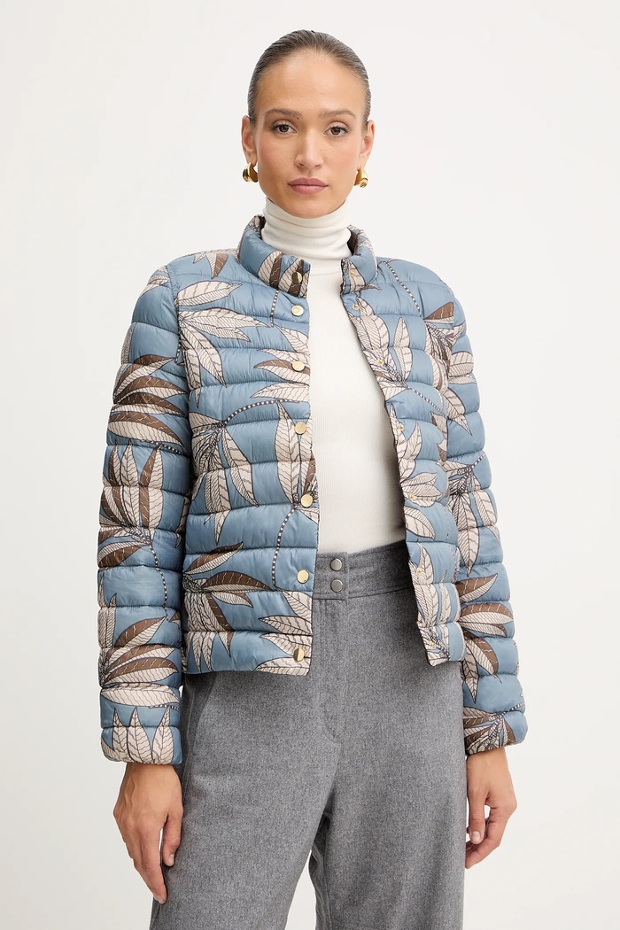 Marella geacă cu două fețe Emme by Marella 2525486081200 albastru AW25