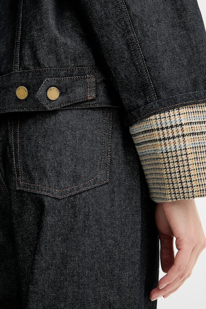Rag & Bone kurtka jeansowa RJ1025FORMR