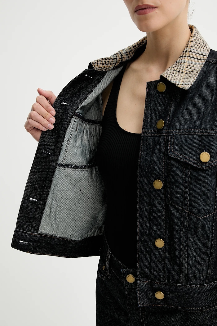 Rag & Bone kurtka jeansowa RJ1025FORMR