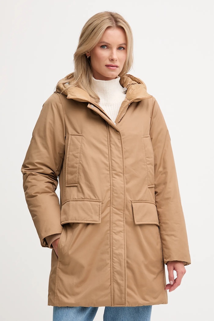 Tommy Hilfiger geacă cu captuseala maro WW0WW46533