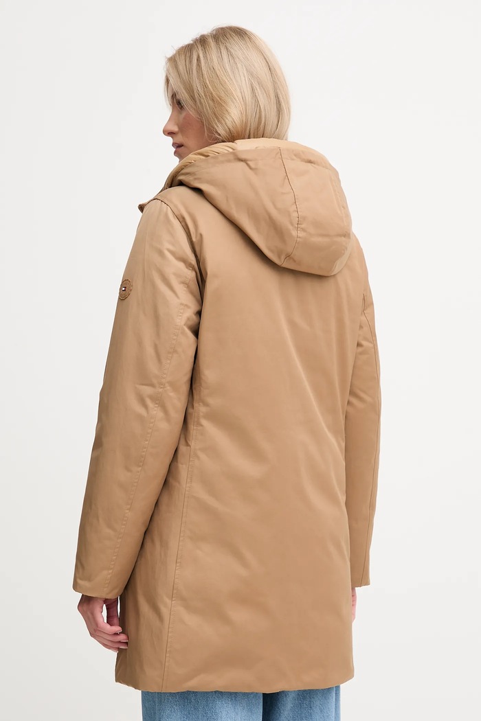 Îmbrăcăminte Tommy Hilfiger geacă WW0WW46533 maro