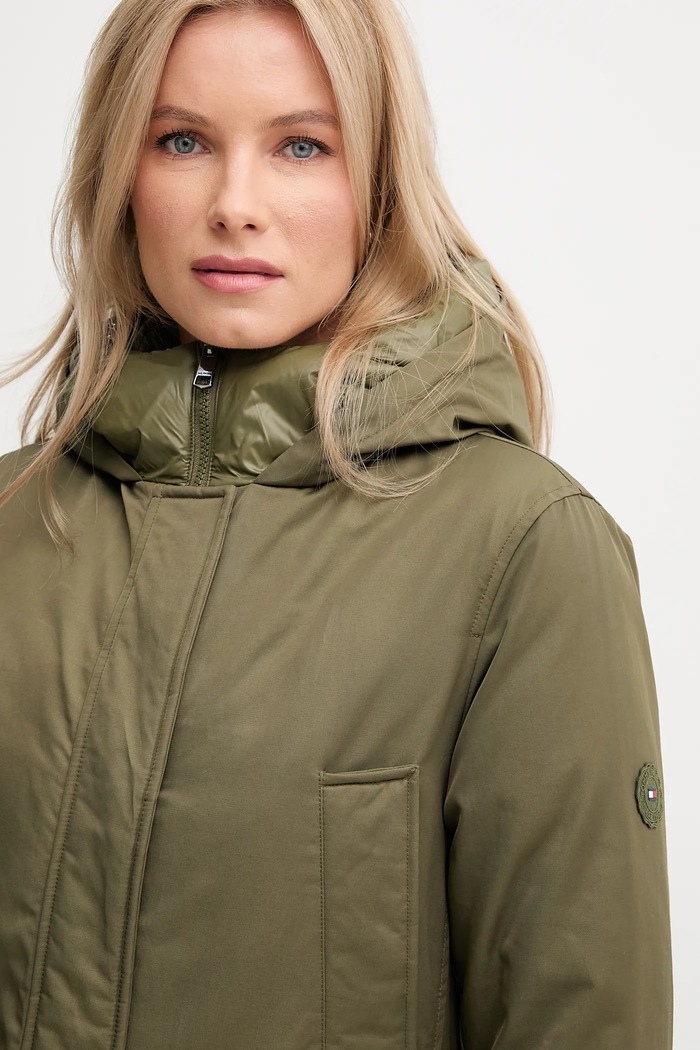 Tommy Hilfiger geacă verde WW0WW46533