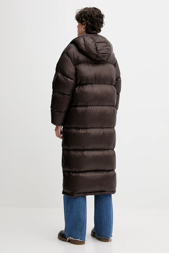 Îmbrăcăminte Tommy Hilfiger geacă de puf WW0WW46543 maro