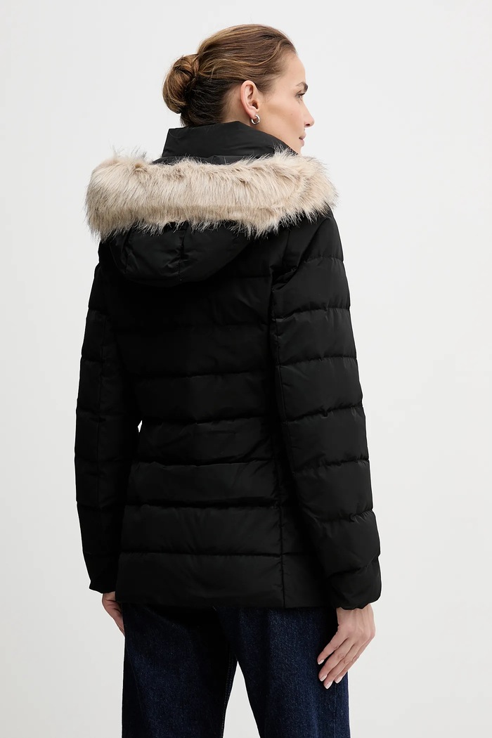 Îmbrăcăminte Tommy Hilfiger geacă de puf WW0WW47542 negru