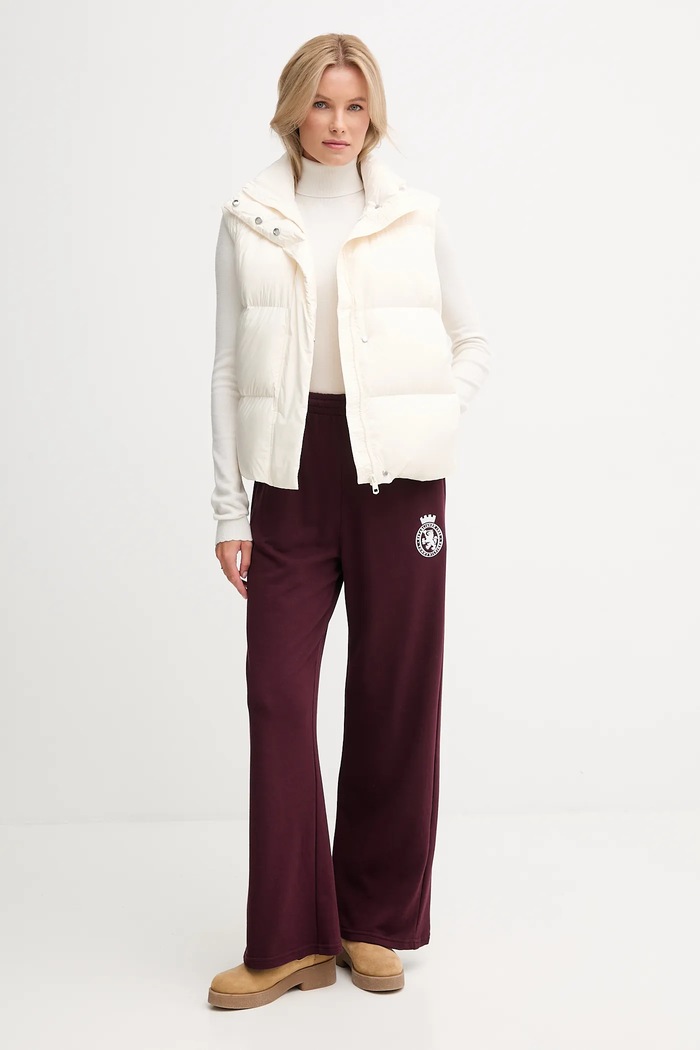 Tommy Hilfiger bezrękawnik puchowy WW0WW45716 beżowy AW25
