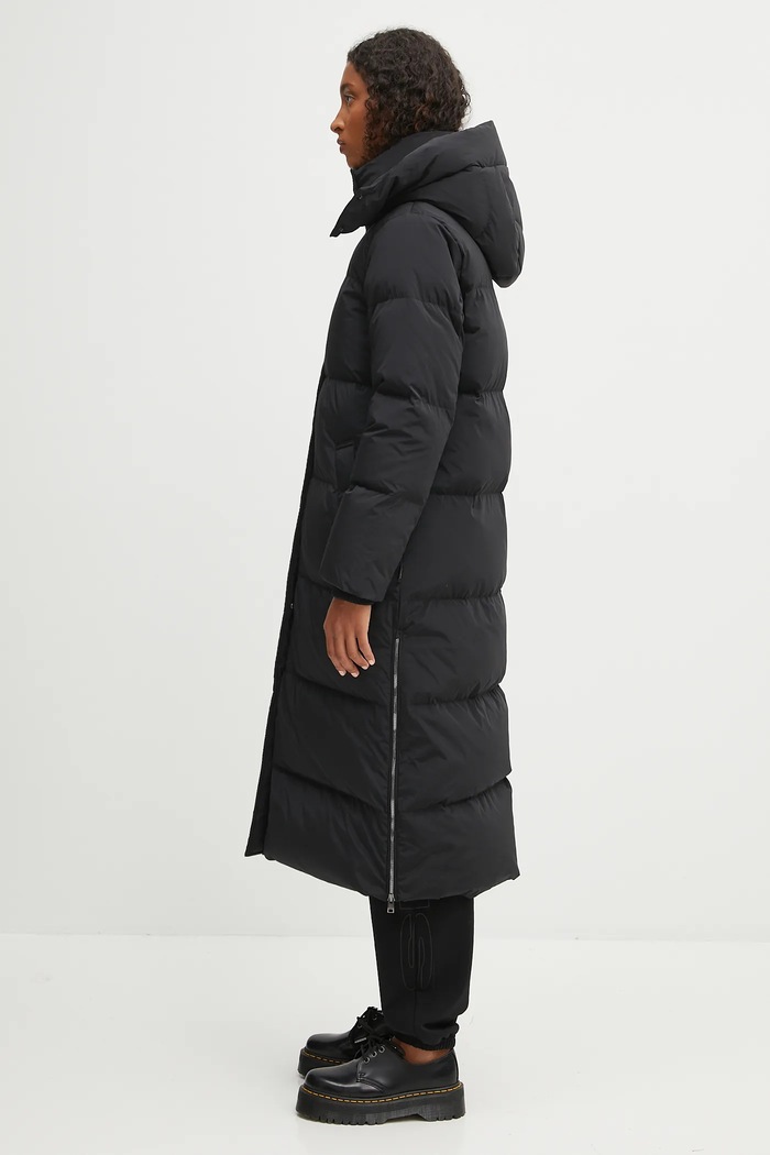 Пухено яке Woolrich Kelly CFWWOU2108FRUT1148 черен AW25