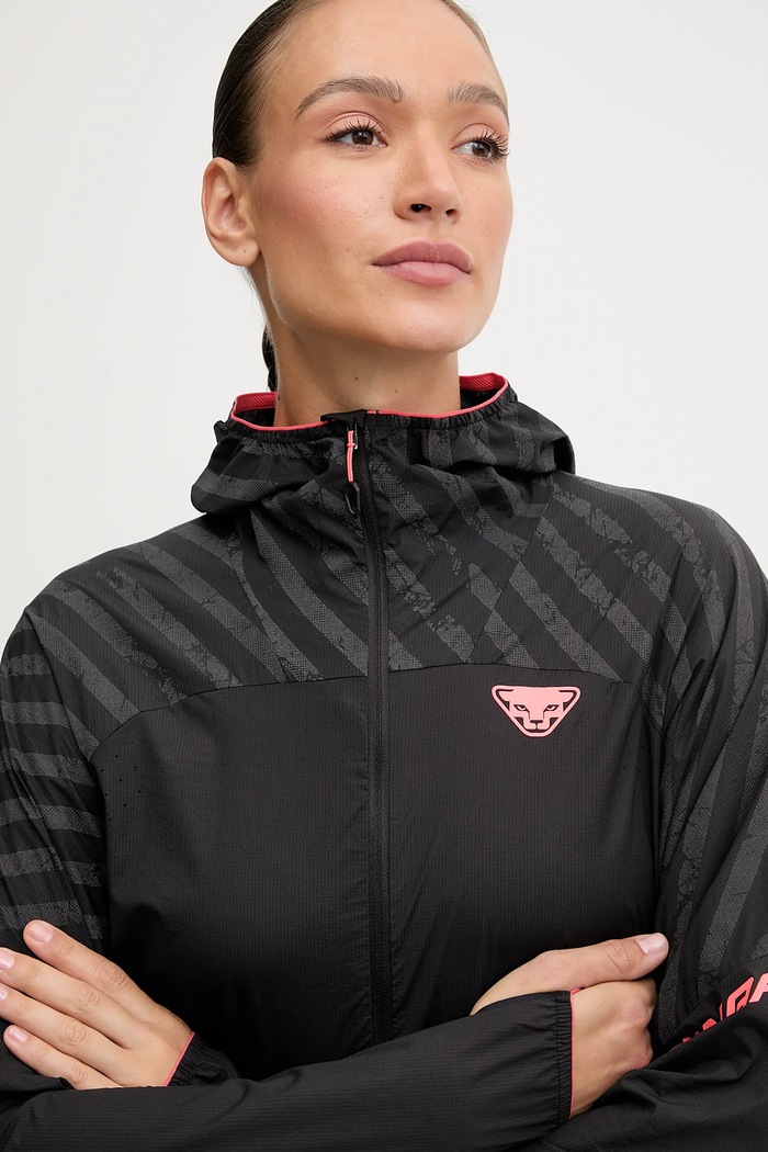 Dynafit kurtka sportowa Trail Reflective Wind czarny 08.0000071985