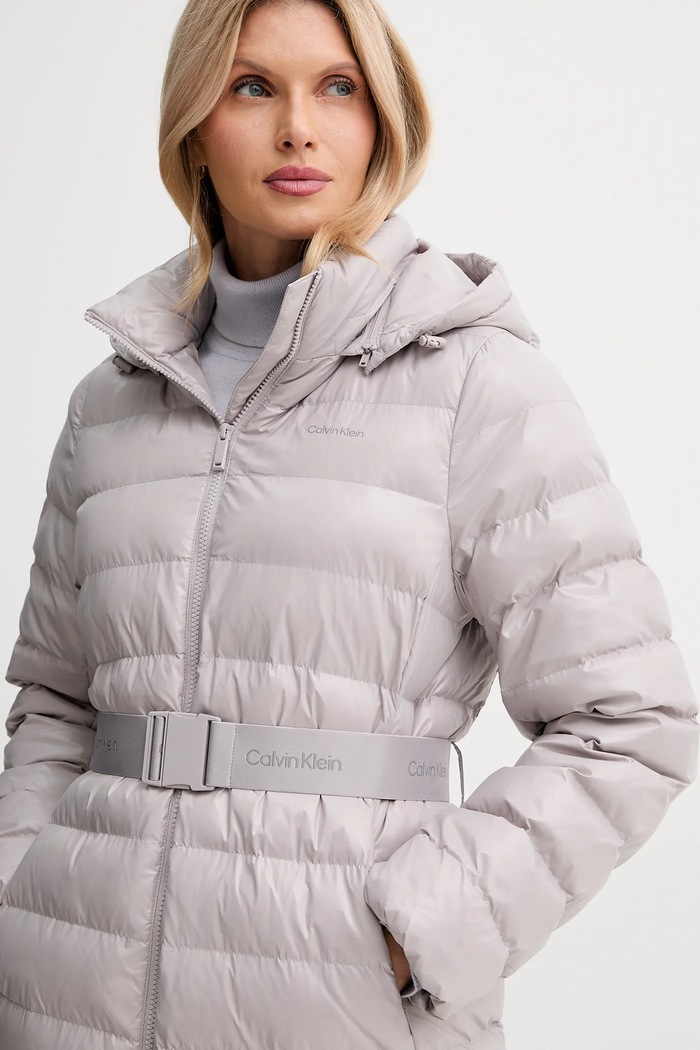 Bunda Calvin Klein LV044D543G sivá