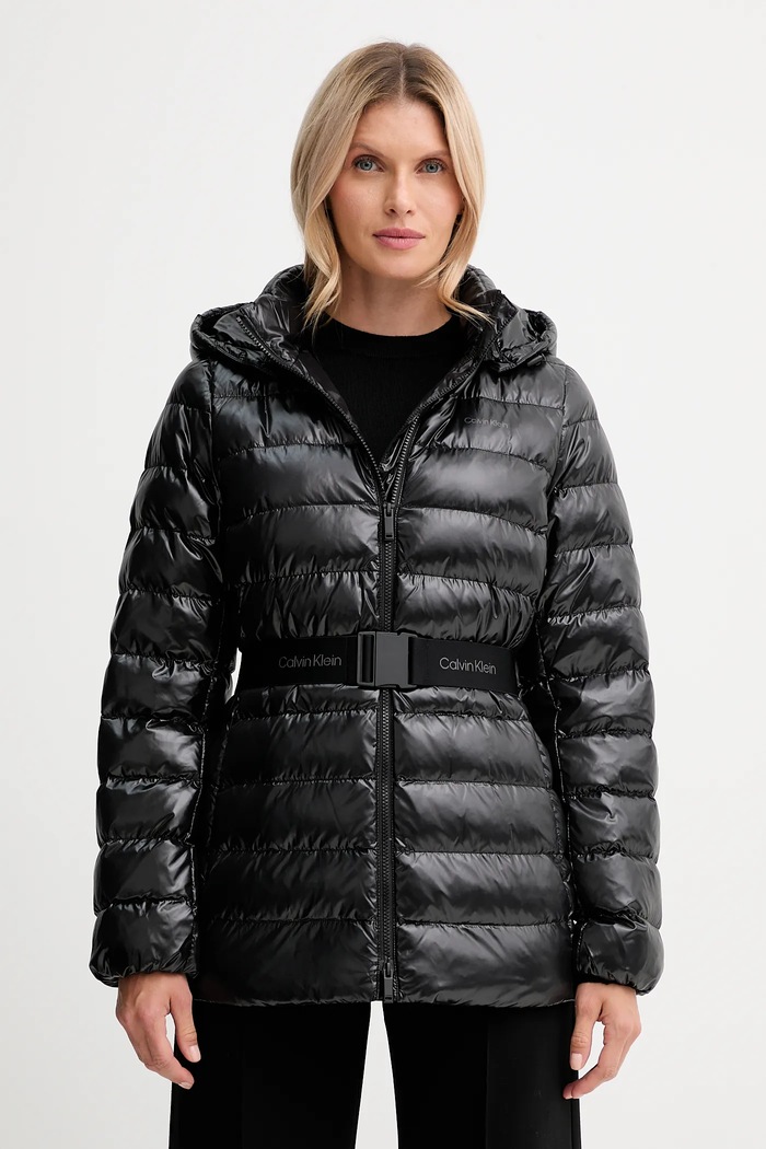 Calvin Klein geacă cu captuseala negru LV044D542G