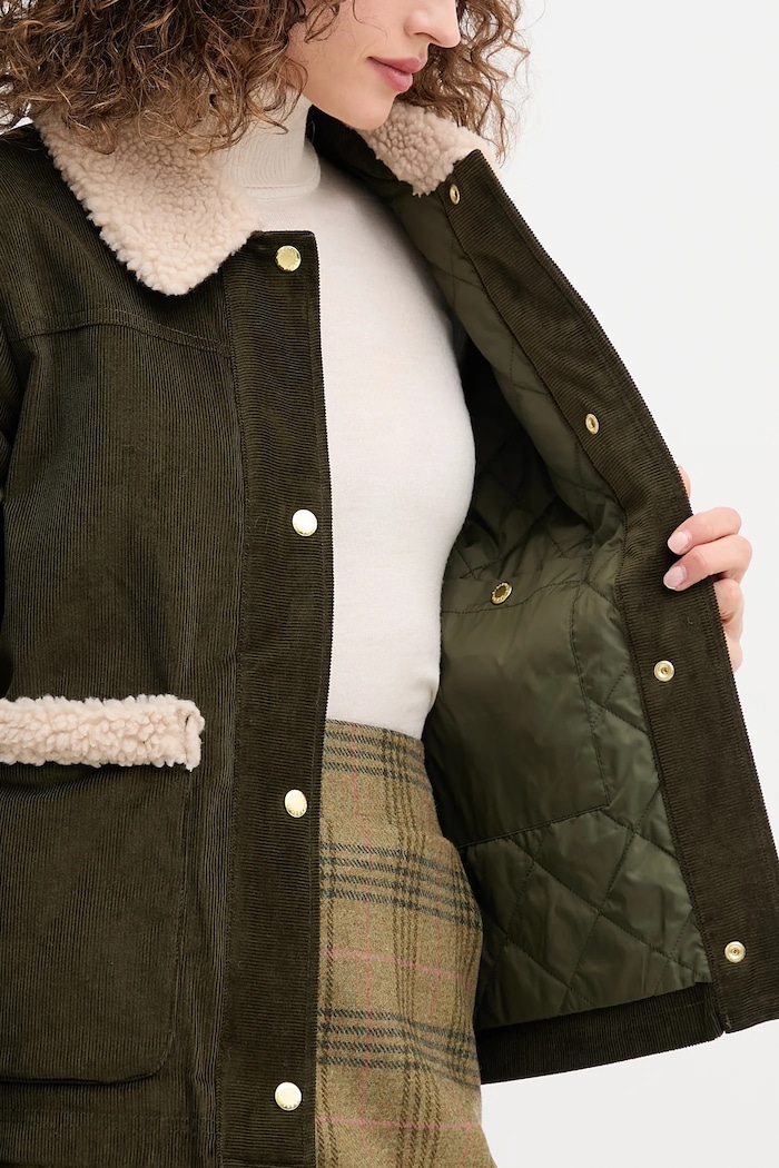 Barbour kurtka sztruksowa TABITHA LCA0366
