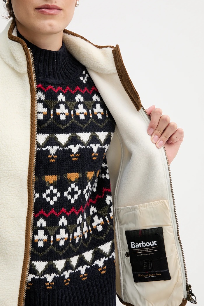 Barbour vestă de fleece BURFORD LFL0055