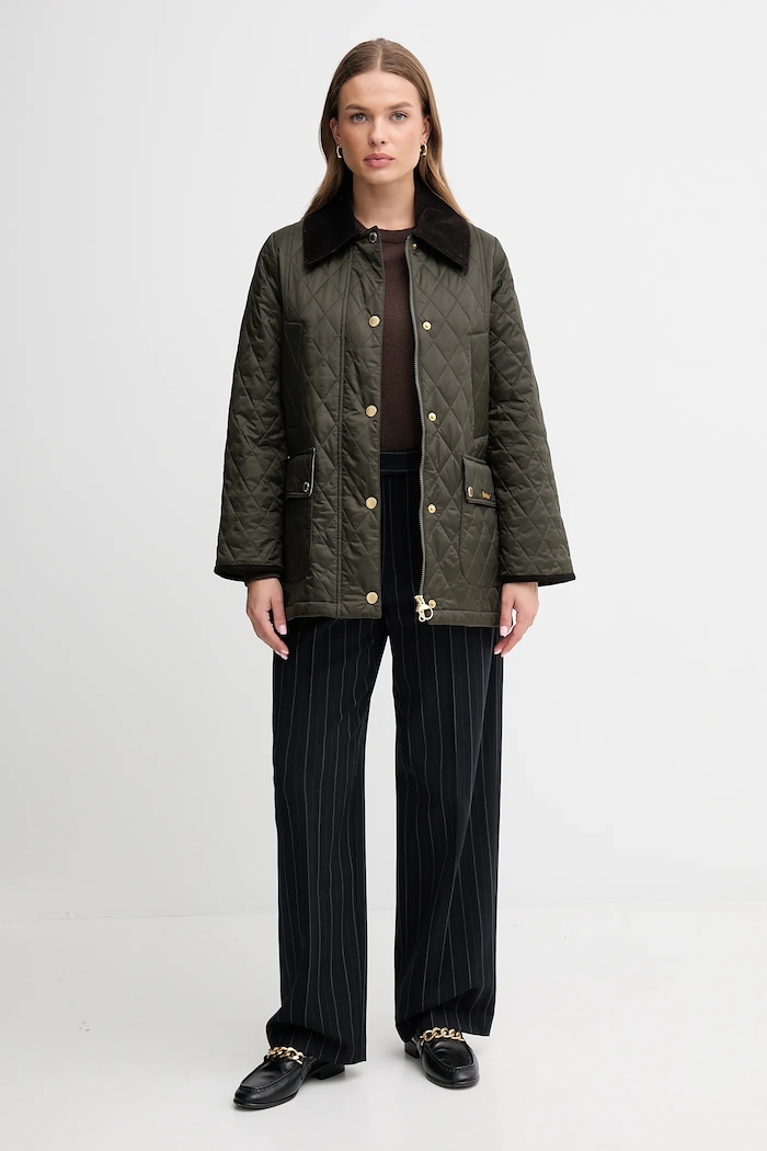 Bunda Barbour BEADNELL LQU1849 zelená AW25