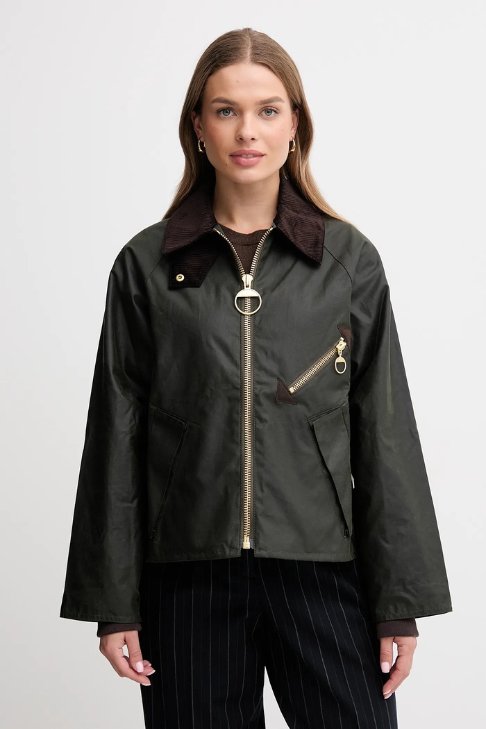 Jakna Barbour ARLENE S podlogo zelena LWX1482