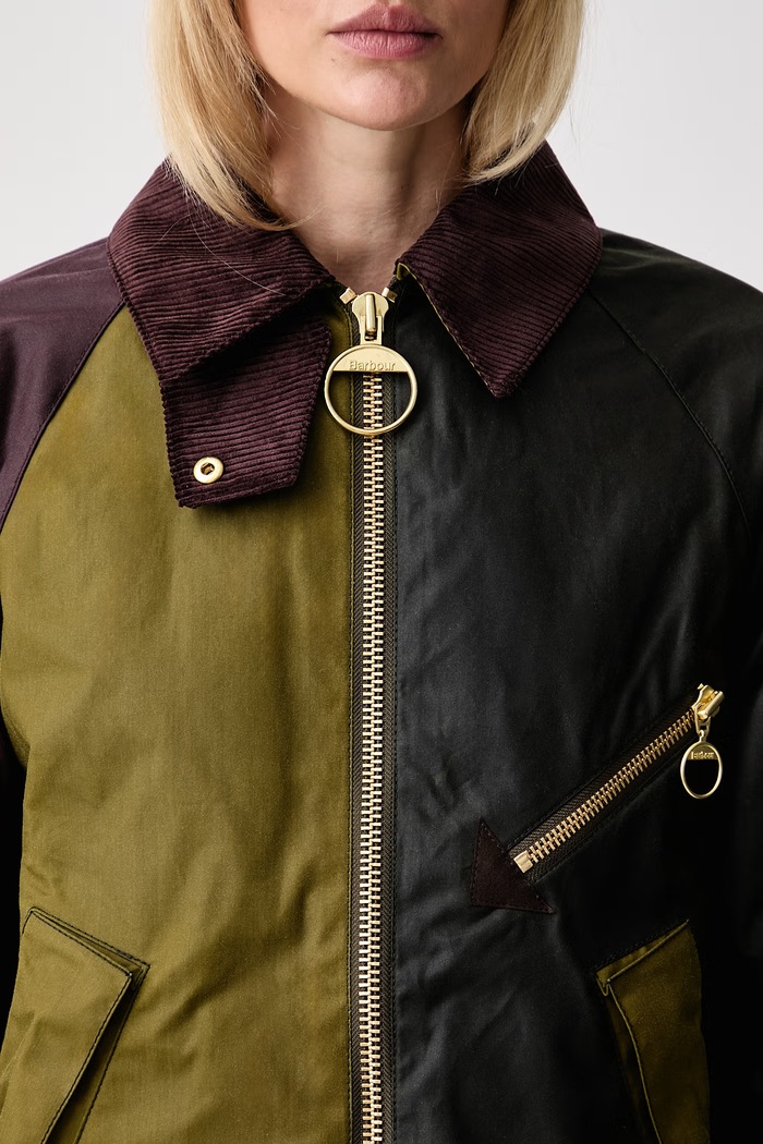 Barbour krótka kurtka damska bawełniana ARLENE LWX1482