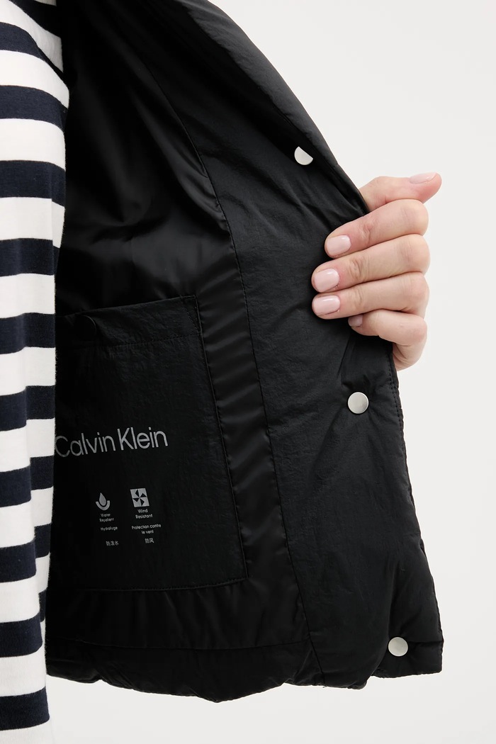 Пухено яке Calvin Klein Jeans LV044D521G