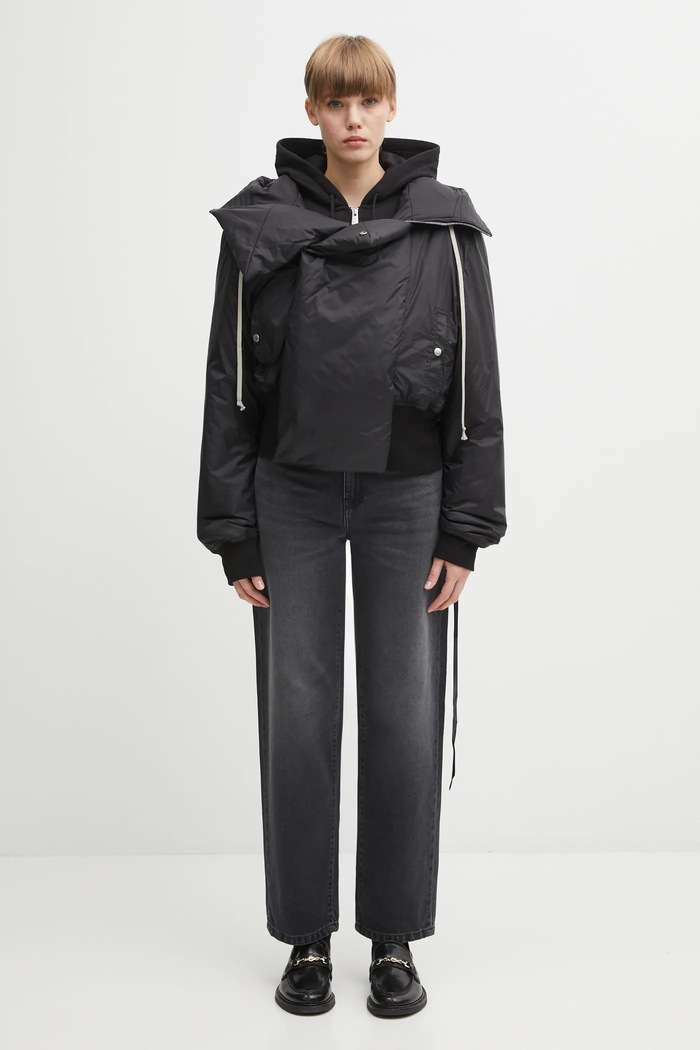 Rick Owens DRKSHDW jacket Cropped Alice Parka DS02E7731.NP