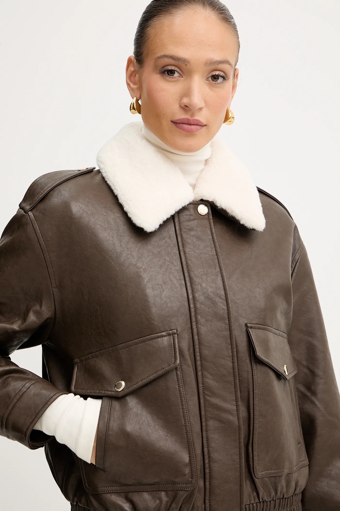 Bunda MICHAEL Michael Kors hnedá 77A1487M52