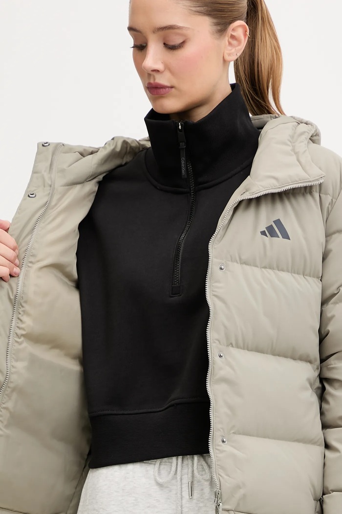 Páperová bunda adidas Helionic JX3027