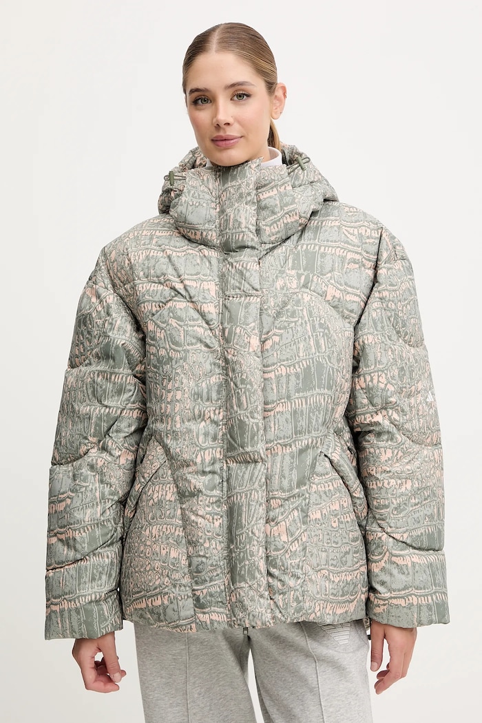 Bunda adidas by Stella McCartney zateplené zelená JX6787