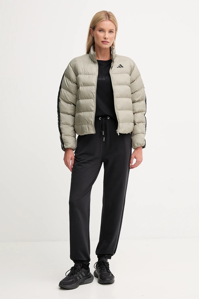 adidas kurtka Essentials Climawarm JX7809 zielony AW25