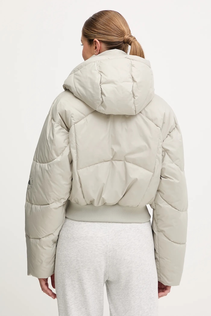 Oblečenie Bunda adidas by Stella McCartney ASMC Crop KA0645 béžová