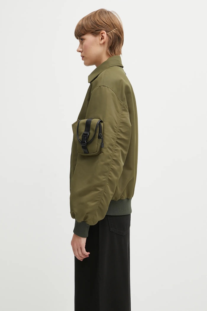 Coperni giacca Bomber COPBL32F3003 verde AW25