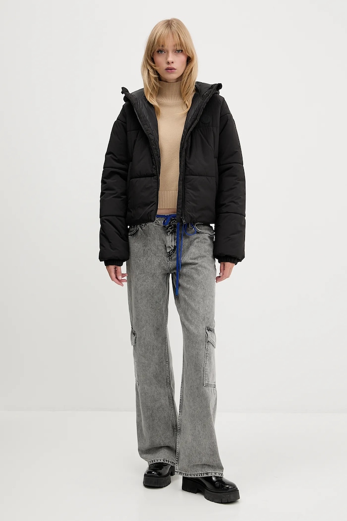 Μπουφάν Hugo Blue Bashinah 50547675 μαύρο AW25