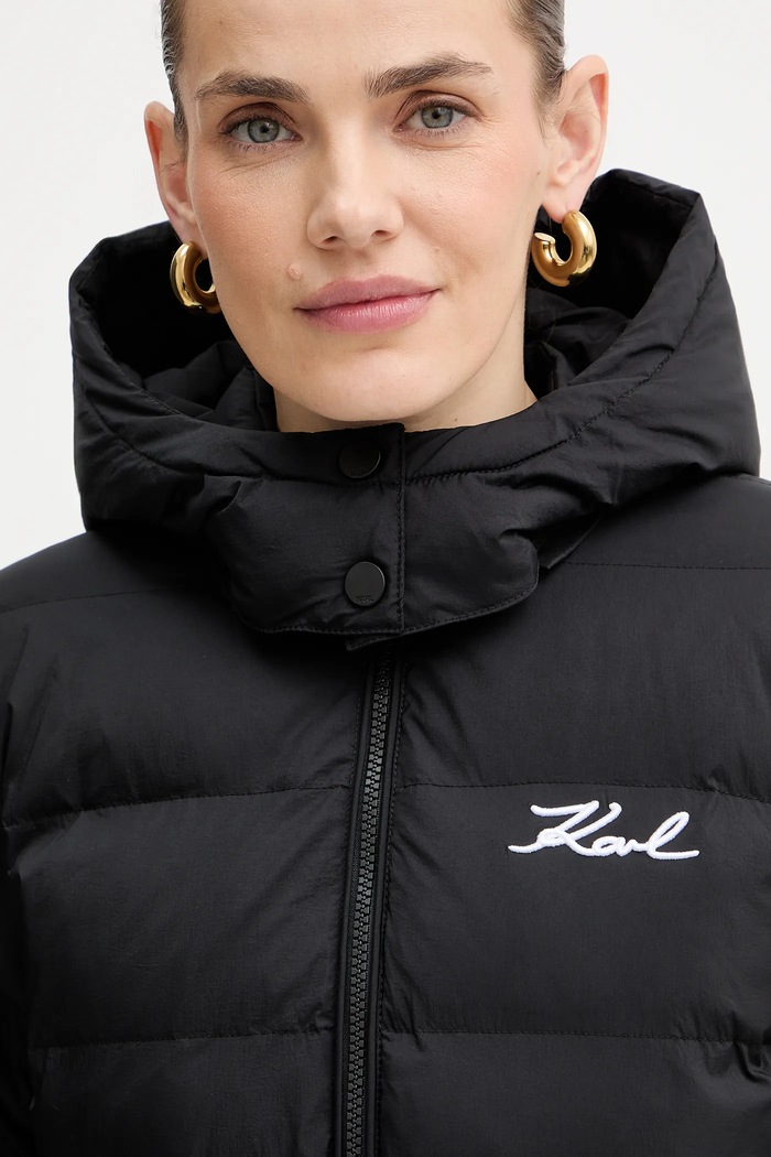 Karl Lagerfeld kurtka czarny A1W15047