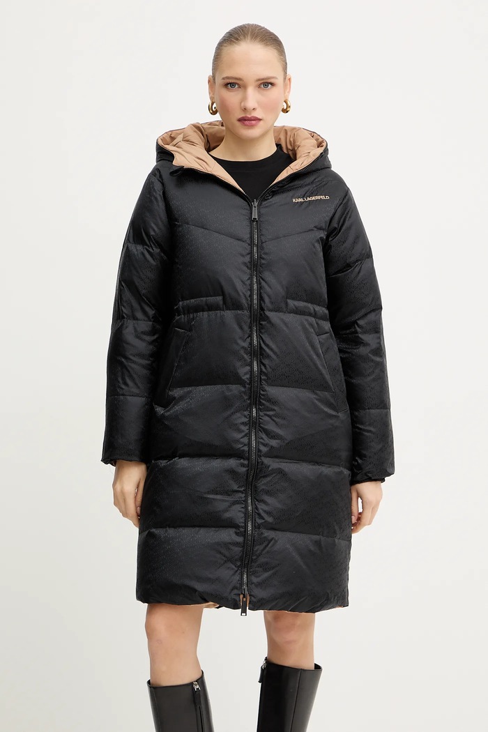 Oboustranná péřová bunda Karl Lagerfeld A4W15045
