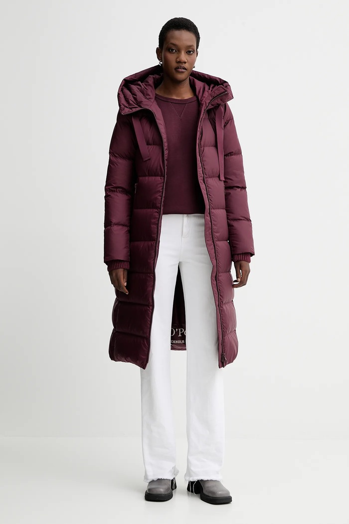 Marc O'Polo pehelydzseki 5000008717 burgundia AW25
