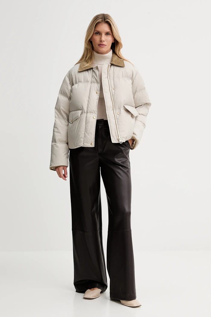 Páperová bunda Marc O'Polo 5000008721 béžová AW25