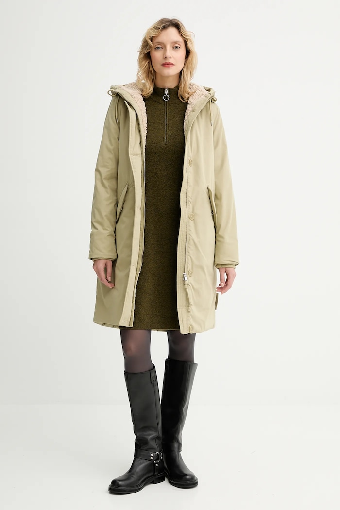 Bunda Marc O'Polo 5000006626 zelená AW25