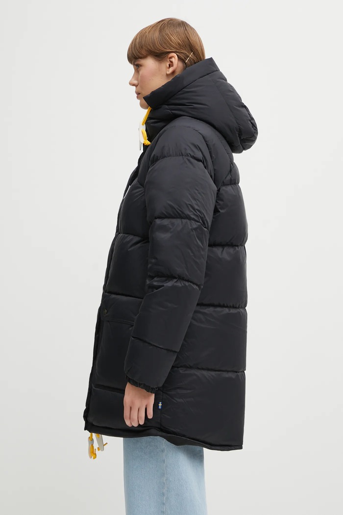Páperová bunda Fjallraven Expedition F89029 čierna AW25