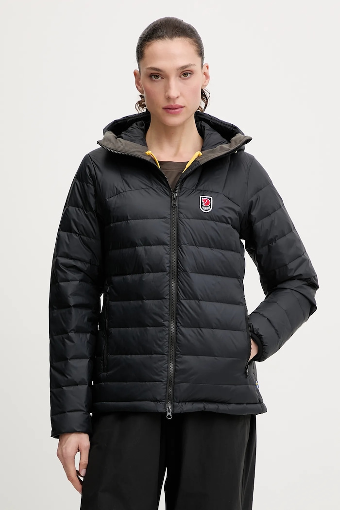 Péřová bunda Fjallraven Expedition přechodné černá F86122