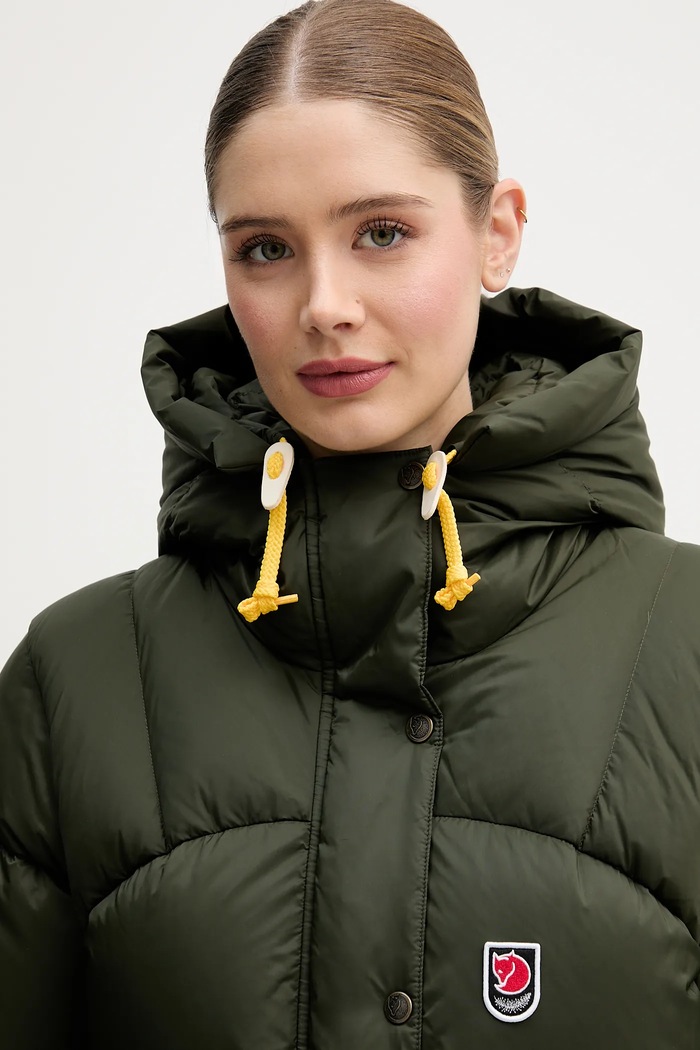 Пухова куртка Fjallraven Expedition зелений F89995