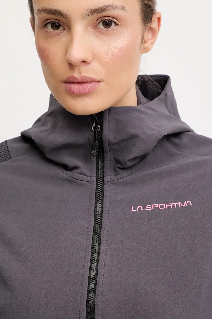 Športna jakna LA Sportiva Descender Storm siva ZASF034