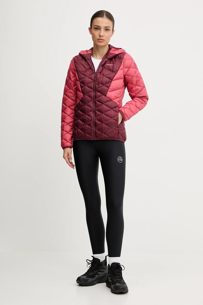Puhasta športna jakna LA Sportiva Pinnacle Down ZASJ098 bordo AW25