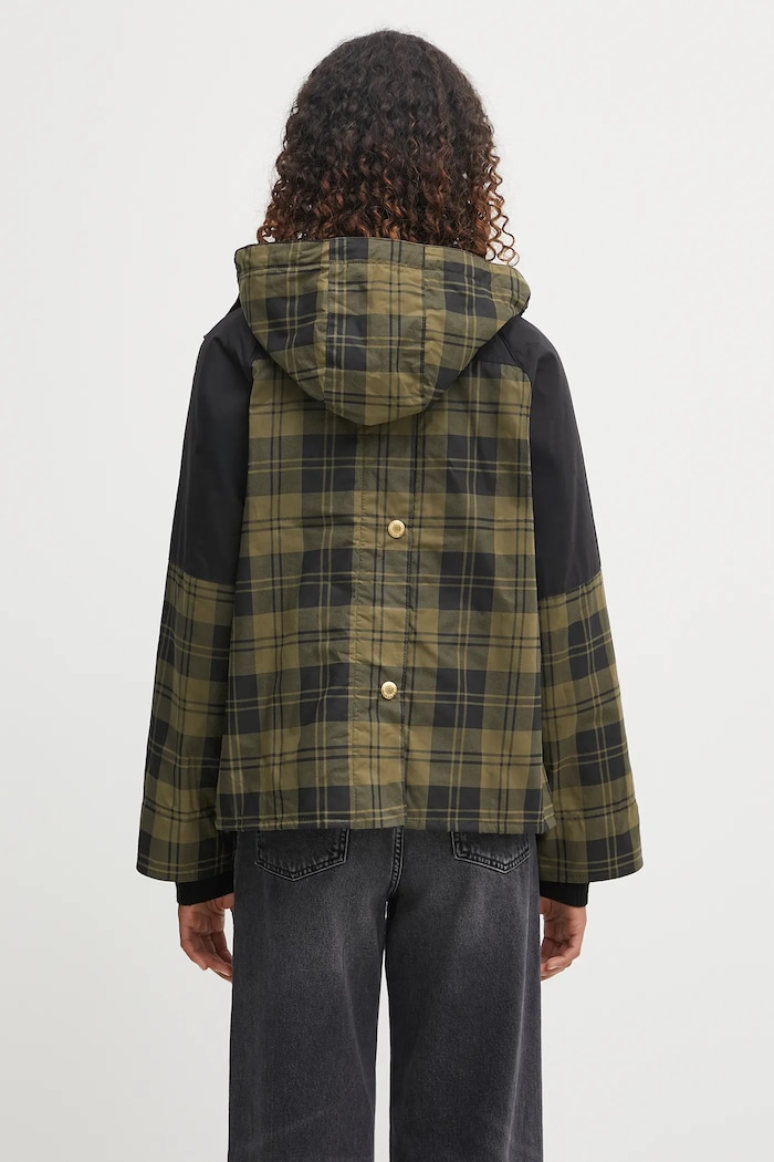 Abbigliamento Barbour giacca in cotone Elaine Showerproof Jacket LSP0253OL51 verde