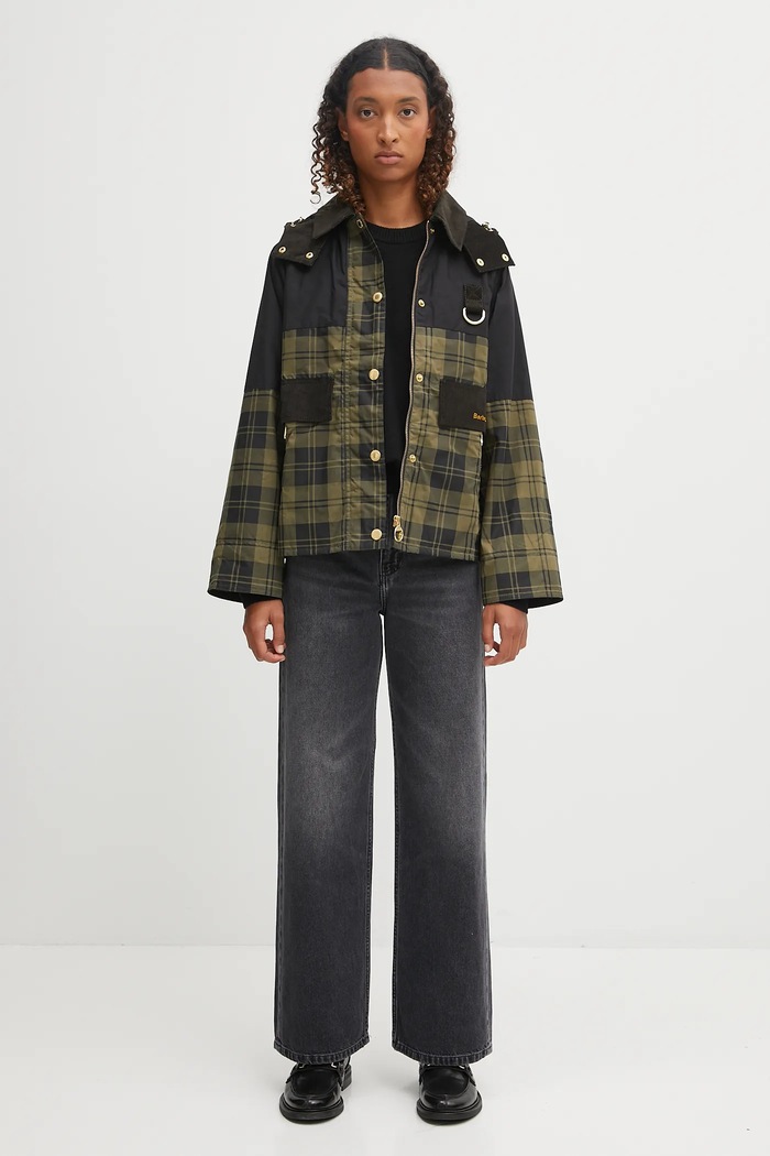 Barbour giacca in cotone Elaine Showerproof Jacket LSP0253OL51