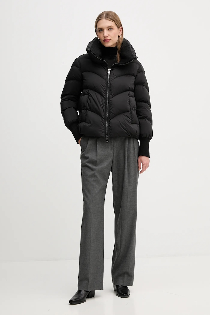 Páperová bunda Hetrego INARA 8P611 čierna AW25