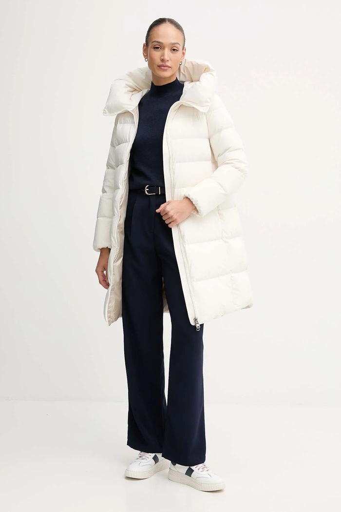 Páperová bunda Hetrego LENA 8P697 biela AW25