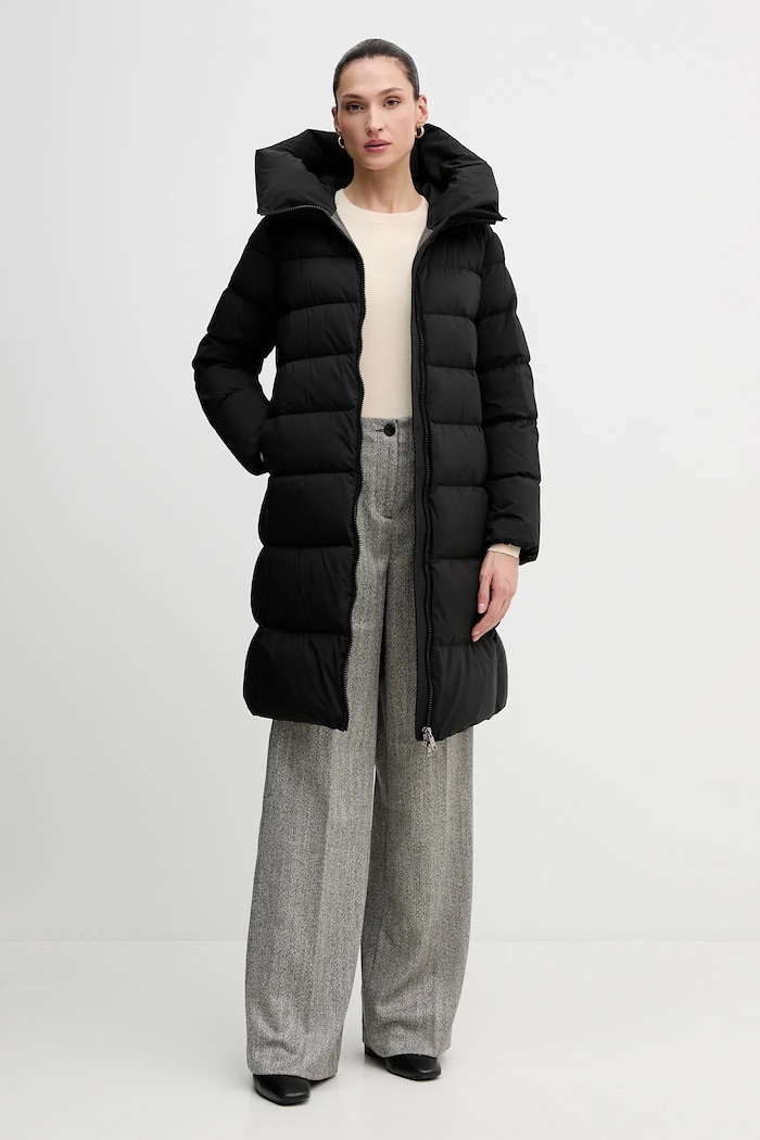 Páperová bunda Hetrego LENA 8P697 čierna AW25