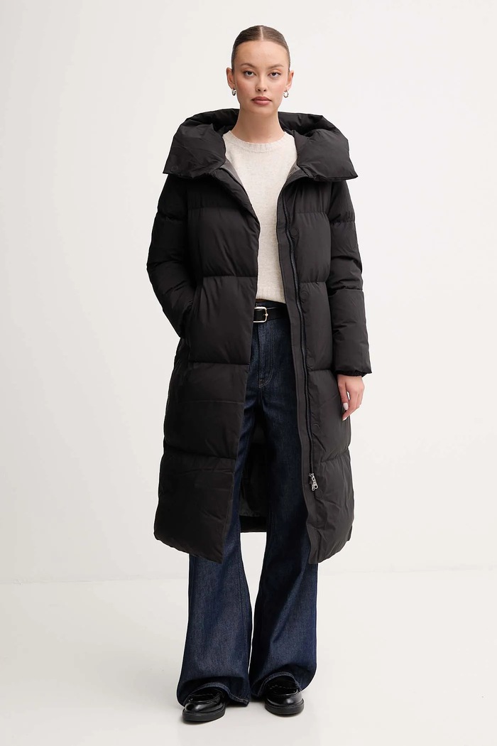 Páperová bunda Hetrego VALERY 8P691 čierna AW25